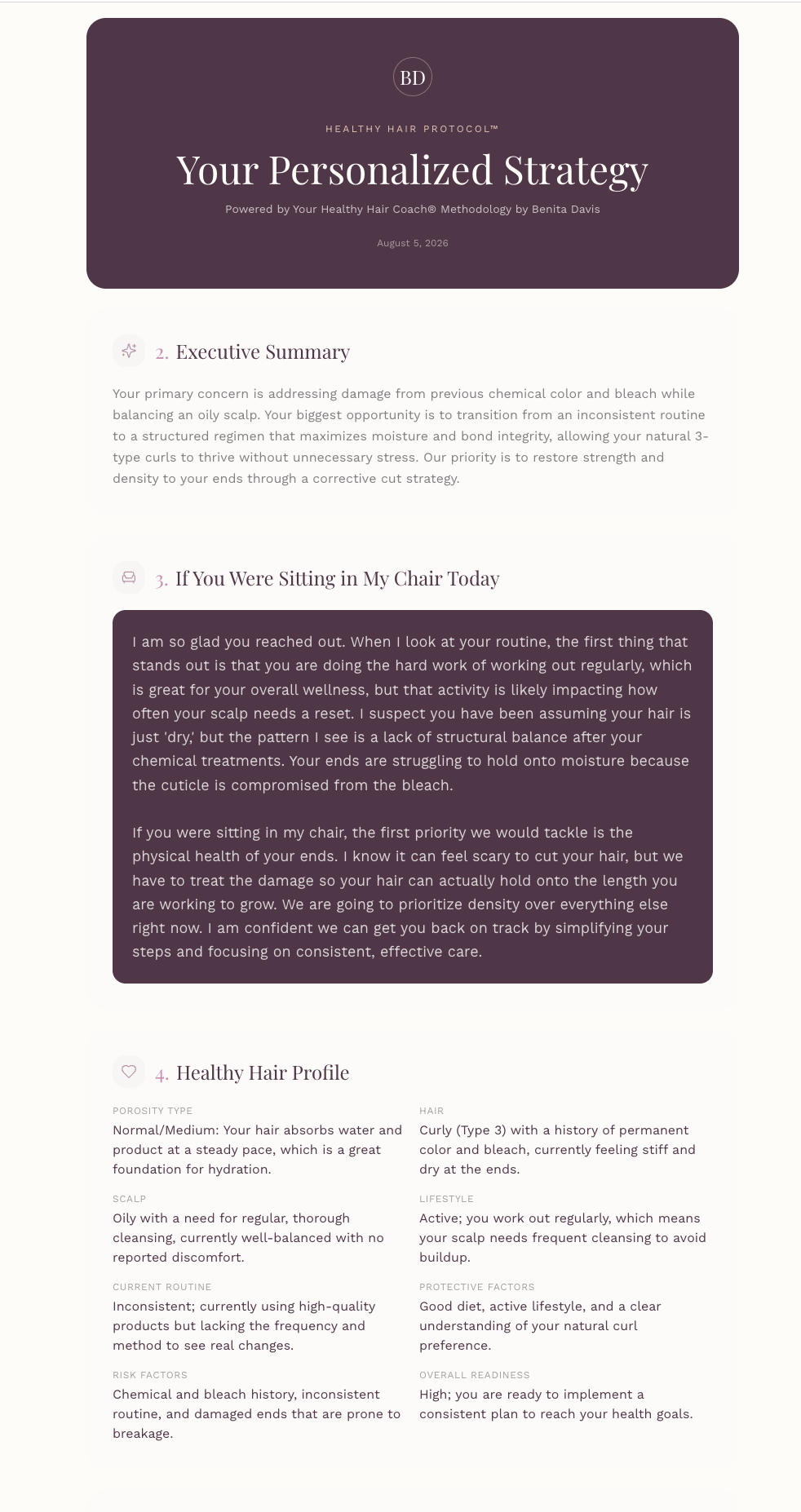 Healthy Hair Protocol — Healthy Hair Overview